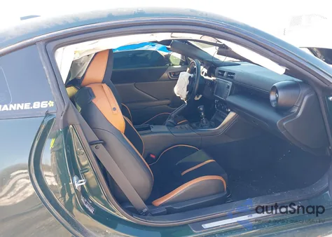 2025 Toyota Gr86 Hakone Edition z USA, uszkodzony, nr VIN JF1ZNBM12S9750334